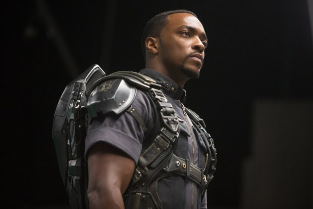 Marvel's Captain America: The Winter Soldier..Falcon/Sam Wilson (Anthony Mackie)..Ph: Zade Rosenthal..? 2014 Marvel.  All Rights Reserved.