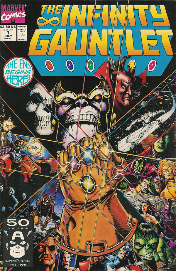marvel the infinity gauntlet