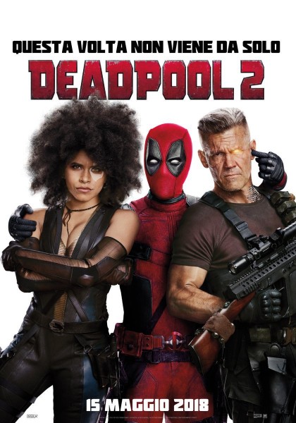 domino y cable en poster internacinal para deadpool 2
