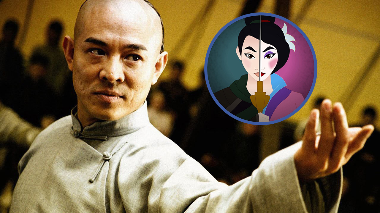 jet li en live action de mulan