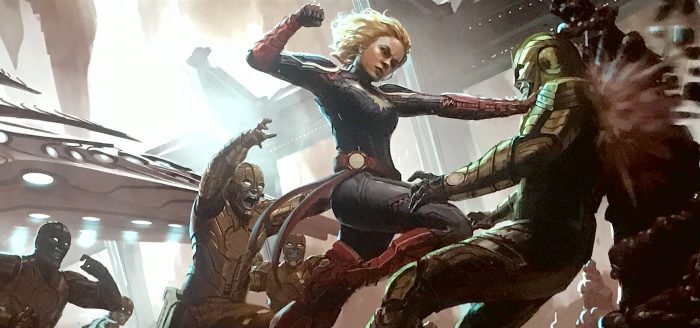 captain marvel skrulls