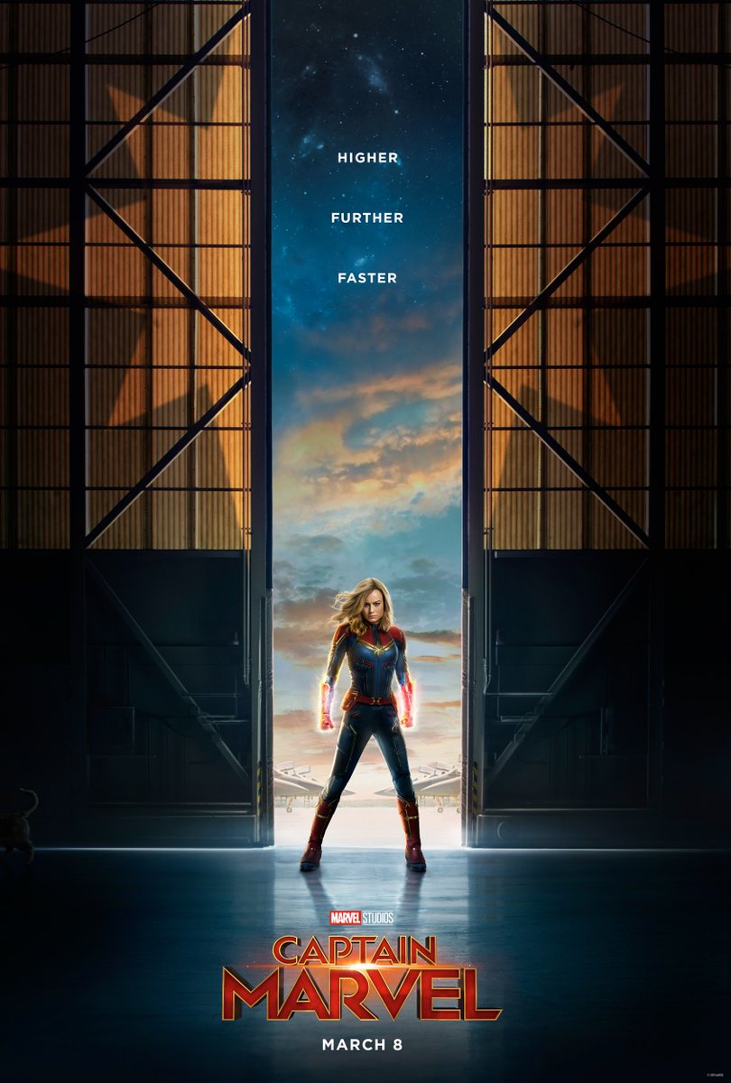 poster captain marvel esconde personaje