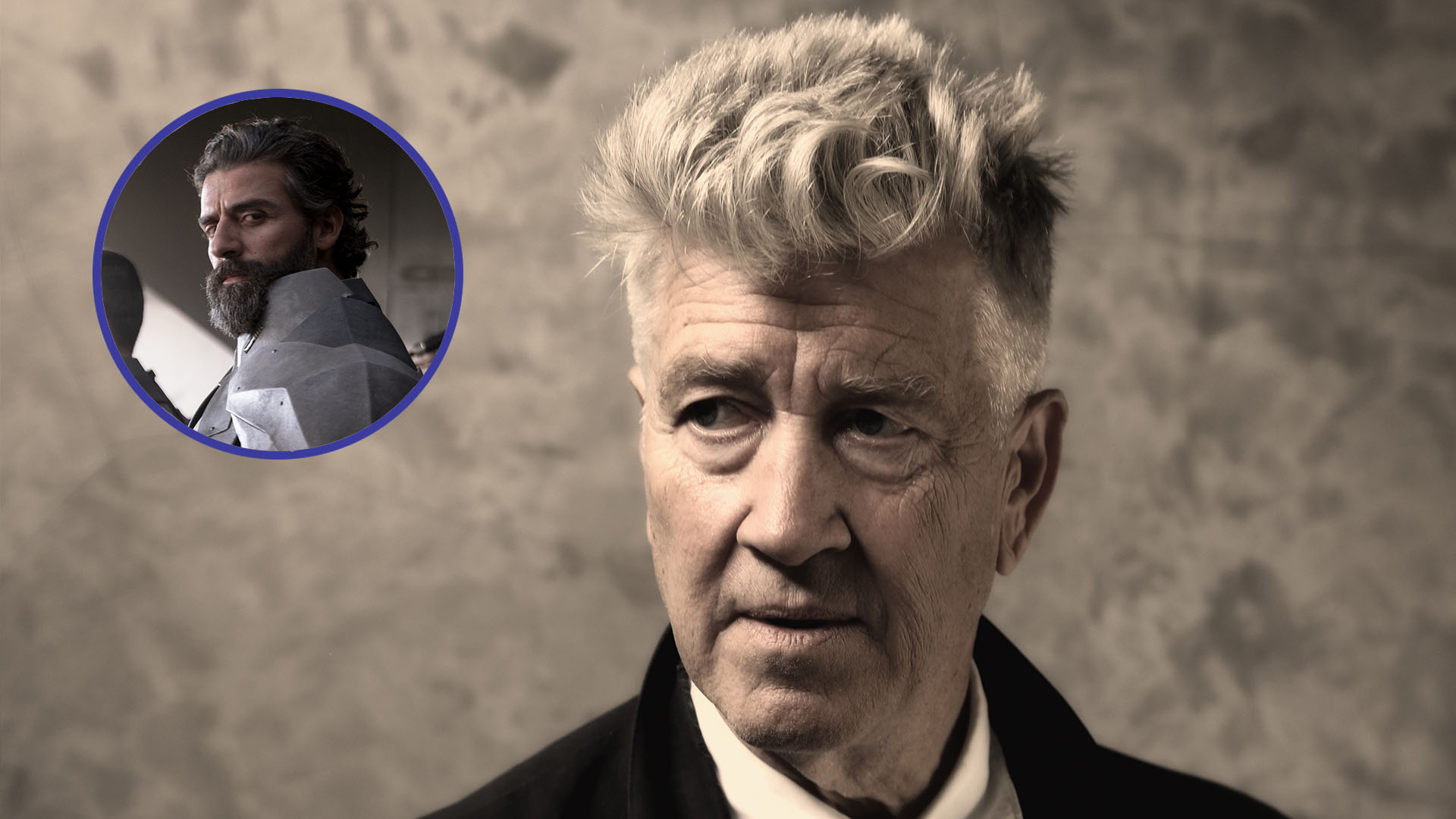 David Lynch y Oscar Isaac
