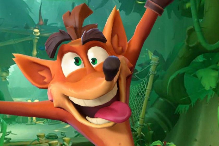 imagen de crash bandicoot personaje de videojuegos