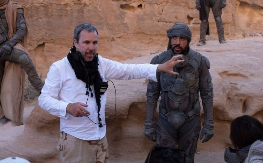 denis villeneuve en el set de dune