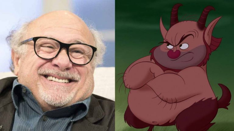 fotografía de danny devito con imagen de fil de hércules