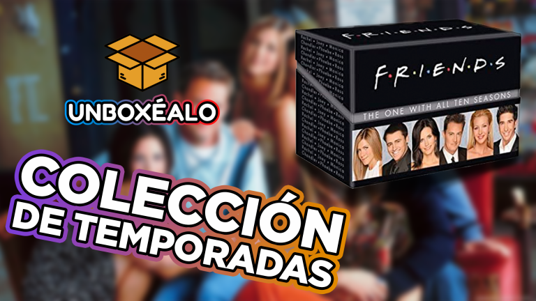 unboxing set 10 temporadas friends