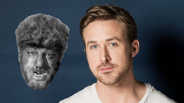 Ryan Gosling como El hombre lobo de Universal Pictures