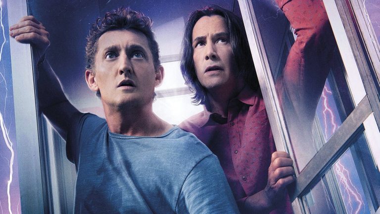 Fotografía de Keanu Reeves y Alex Winter en Bill & Ted Face the Music