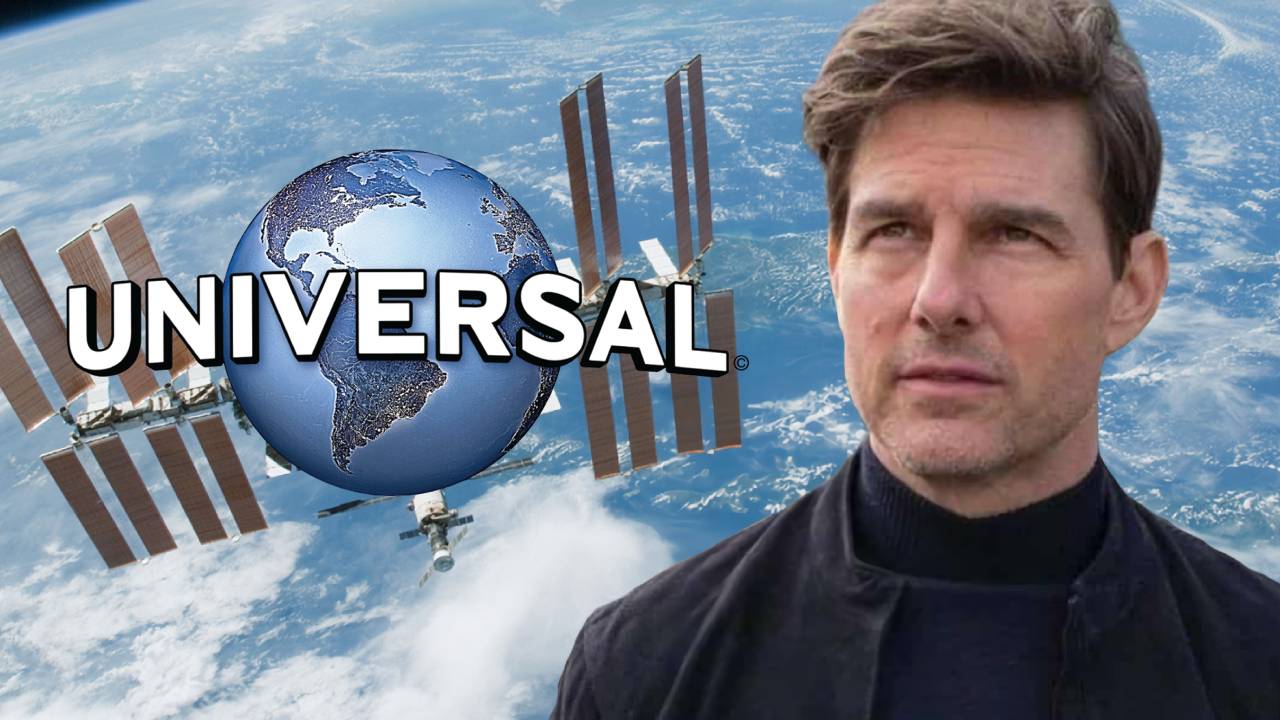 Fotografía de Tom Cruise con logo de Universal Pictures