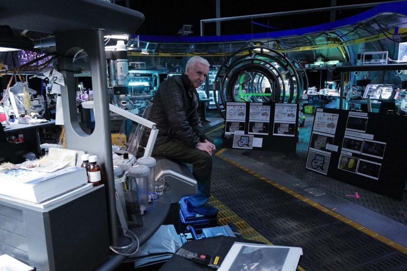 Fotografía del set de Avatar 2