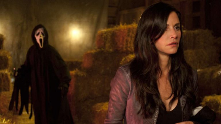 Fotografía de Courteney Cox en Scream 4