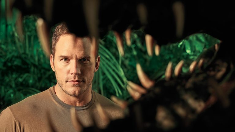 Fotografía de Chris Pratt en Jurassic World