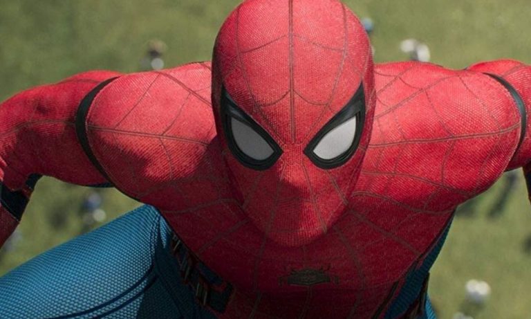 Fotografía de Tom Holland como Spider-Man