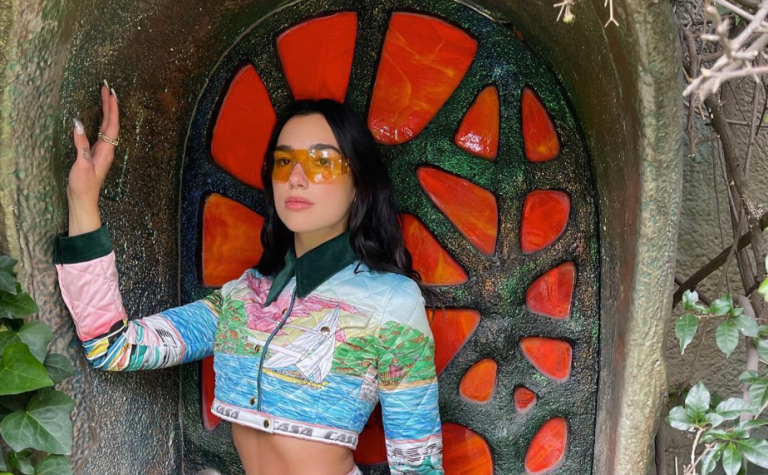 Dua Lipa en Mexico el nido de quetzalcoatl