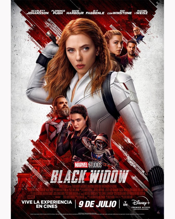 poster black widow disney+