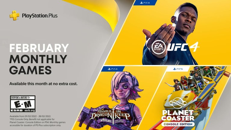 PS Plus February 2022 Games