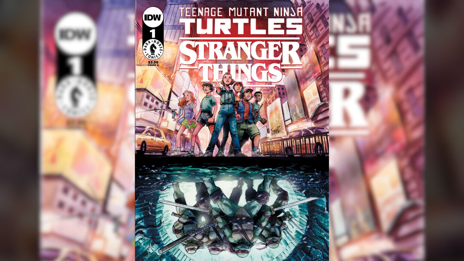 Crossover de las Tortugas Ninja en "Stranger Things"