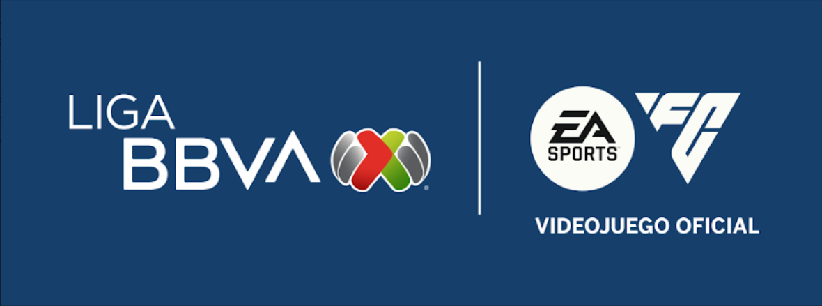 Logotipos de Liga BBVA MX y EA SPORTS FC 27.