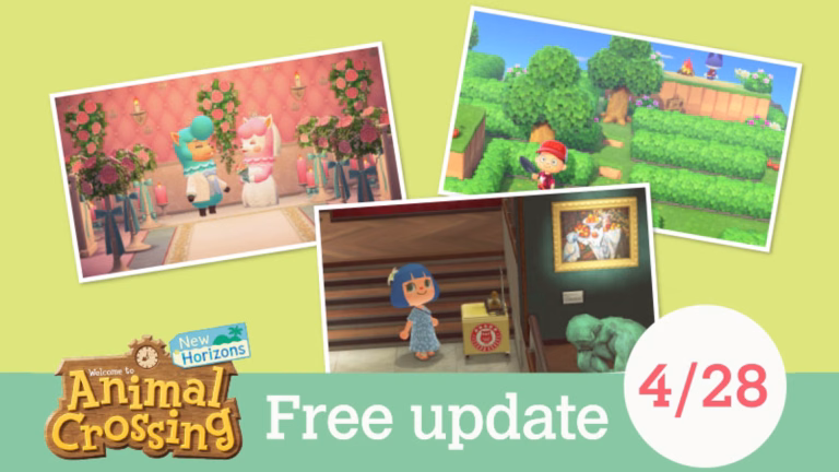 Escena oficial del evento International Museum Day en Animal Crossing: New Horizons.